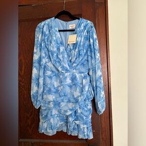 Long sleeve cocktail dress. US size 8. Never worn. Tags still on.